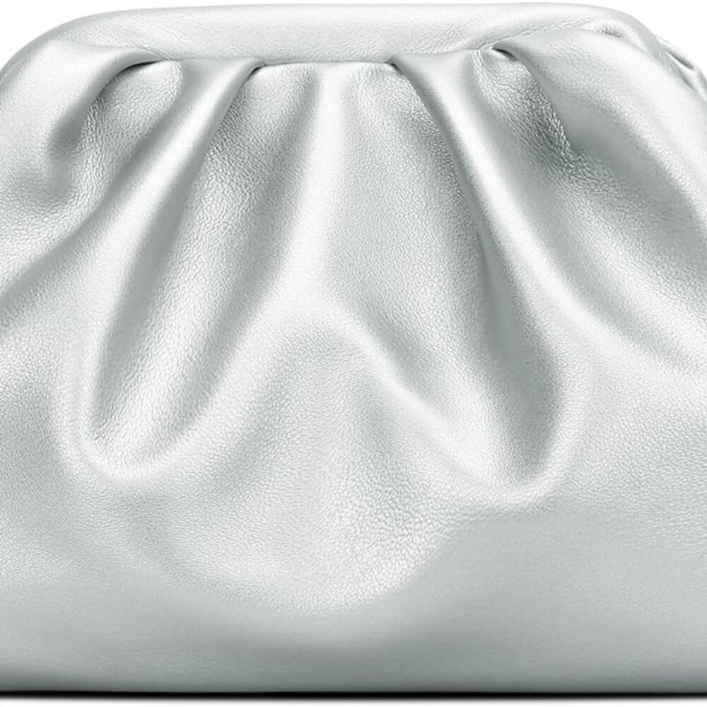 Women’s Pu Leather Clutch Purse With Chain Small Evening Bag For Formal Events
